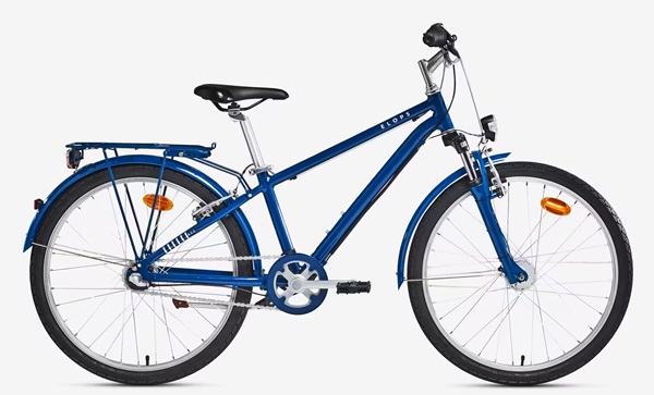 bicicleta urbana de 24 para niños Elops