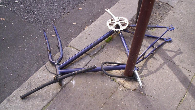 cadena antirrobo bici