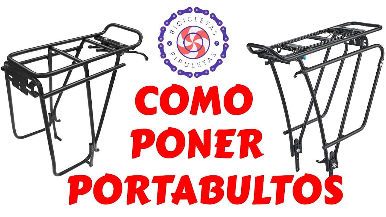 Como colocar portabultos bicicleta en 4 minutos