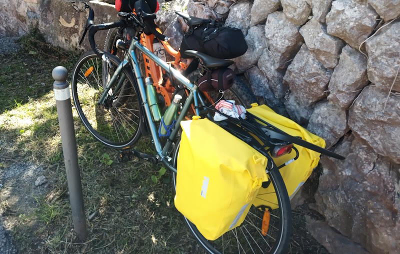 alforjas de cicloturismo Thule Shield