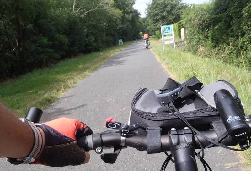 bolsa de manillar decathlon