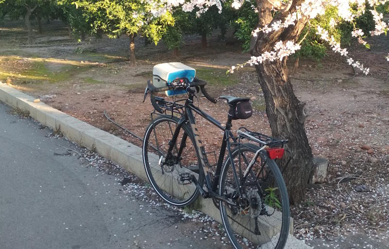 bolso delantero bicicleta