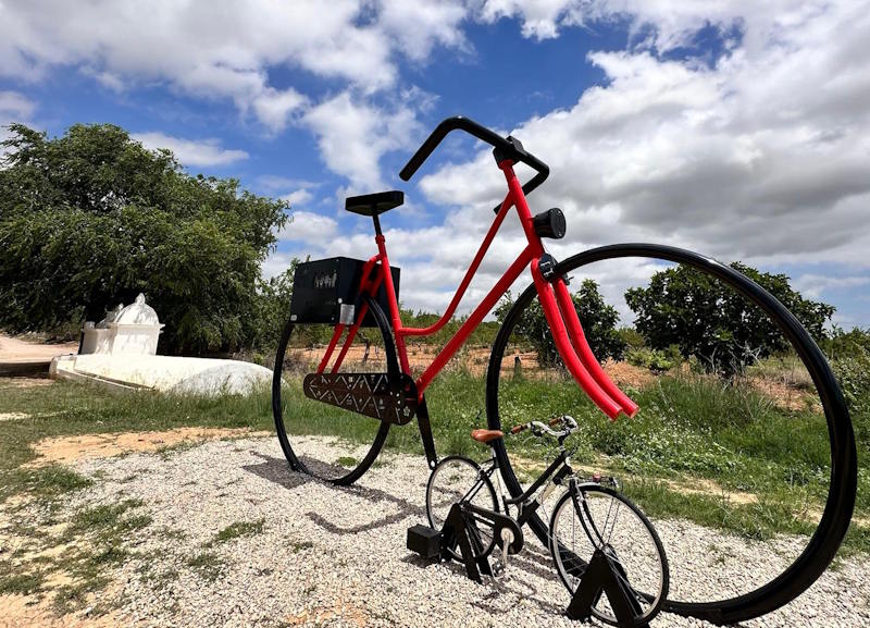 ruta de las bicis gigantes Castellón