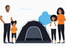 TIENDA DE CAMPAÑA FAMILIAR PARA CICLISTAS TIENDA DE CAMPAÑA FAMILIAR PARA CICLISTAS