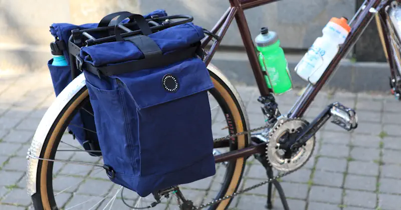 alforjas de bicicleta que puedes lavar