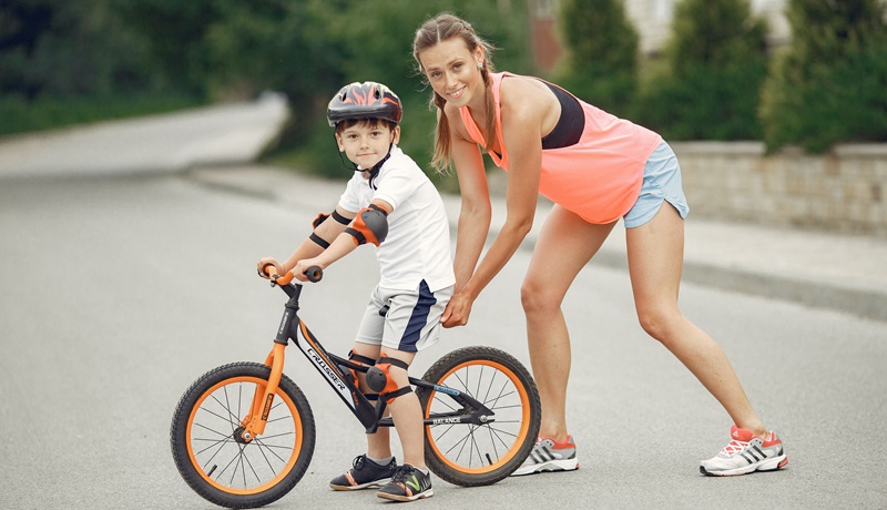 como ir en bici sin pedales