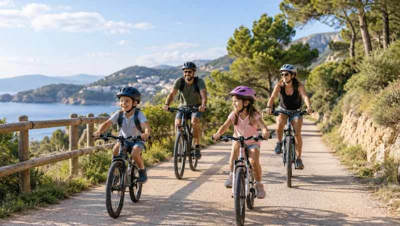 RUTAS EN BICICLETA QUE HEMOS HECHO en familia